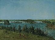 George Catlin, Las cataratas de San Antonio